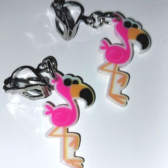 Super cute girls clip-on earrings - Picture 2 of 5